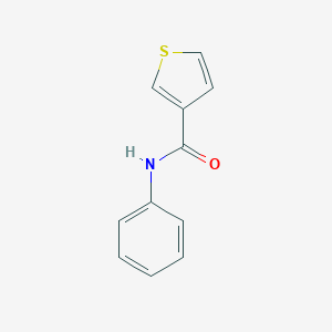 molecular formula C11H9NOS B433997 N-phenyl-3-thiophenecarboxamide CAS No. 55797-29-0