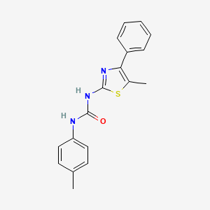 1-(4-Methylphenyl)-3-(5-methyl-4-phenyl-1,3-thiazol-2-yl)urea