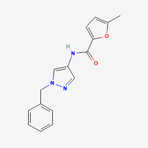 N~2~-(1-BENZYL-1H-PYRAZOL-4-YL)-5-METHYL-2-FURAMIDE