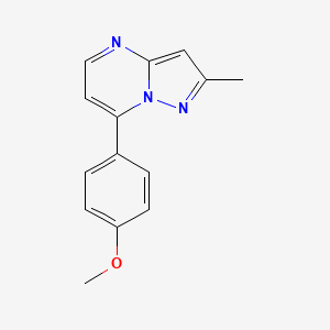 7-(4-methoxyphenyl)-2-methylpyrazolo[1,5-a]pyrimidine