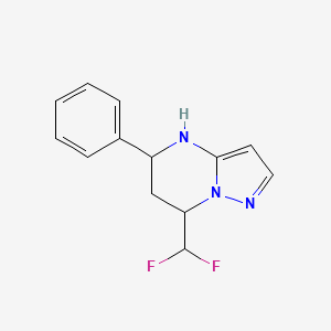 7-(difluoromethyl)-5-phenyl-4,5,6,7-tetrahydropyrazolo[1,5-a]pyrimidine