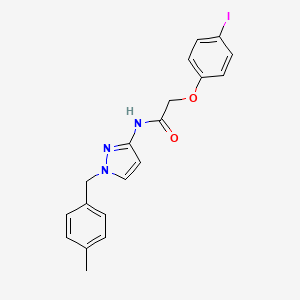 2-(4-iodophenoxy)-N-[1-(4-methylbenzyl)-1H-pyrazol-3-yl]acetamide