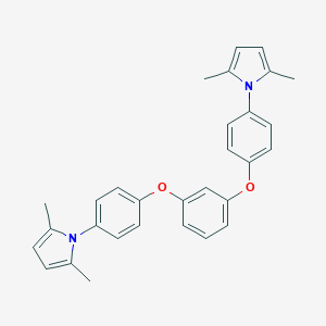 molecular formula C30H28N2O2 B434154 1-(4-{3-[4-(2,5-dimethyl-1H-pyrrol-1-yl)phenoxy]phenoxy}phenyl)-2,5-dimethyl-1H-pyrrole CAS No. 293762-23-9