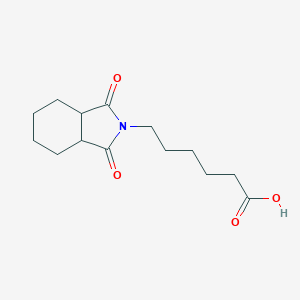 molecular formula C14H21NO4 B434195 6-(1,3-dioxooctahydro-2H-isoindol-2-yl)hexanoic acid CAS No. 4887-53-0