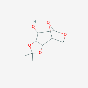 molecular formula C9H14O5 B043421 1,6-二氢-3,4-O-异丙基-β-D-半乳呋喃糖 CAS No. 52579-97-2