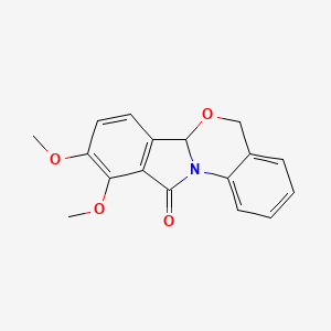 9,10-dimethoxy-5H-isoindolo[2,1-a][3,1]benzoxazin-11(6aH)-one