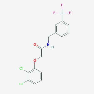 2-(2,3-dichlorophenoxy)-N-[3-(trifluoromethyl)benzyl]acetamide