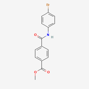 METHYL 4-[(4-BROMOANILINO)CARBONYL]BENZOATE