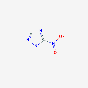 molecular formula C3H4N4O2 B4342783 1-methyl-5-nitro-1H-1,2,4-triazole 