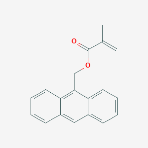 molecular formula C19H16O2 B043428 9-Anthracenylmethyl methacrylate CAS No. 31645-35-9