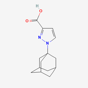 1-(1-Adamantyl)pyrazole-3-carboxylic acid