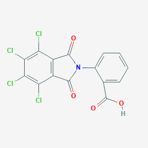 molecular formula C15H5Cl4NO4 B434283 2-(4,5,6,7-tetrachloro-1,3-dioxo-1,3-dihydro-2H-isoindol-2-yl)benzoic acid CAS No. 351998-35-1