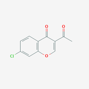 molecular formula C11H7ClO3 B4344454 3-acetyl-7-chloro-4H-chromen-4-one 