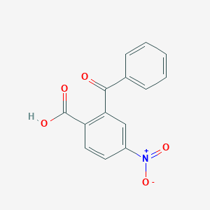 molecular formula C14H9NO5 B043449 2-Benzoyl-4-nitrobenzoic acid CAS No. 2158-91-0