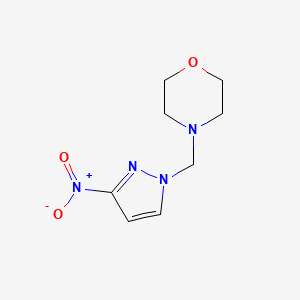 4-[(3-nitro-1H-pyrazol-1-yl)methyl]morpholine