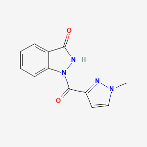 1-[(1-methyl-1H-pyrazol-3-yl)carbonyl]-1,2-dihydro-3H-indazol-3-one