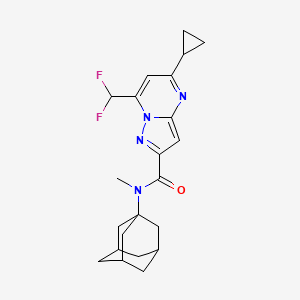 N~2~-(1-ADAMANTYL)-5-CYCLOPROPYL-7-(DIFLUOROMETHYL)-N~2~-METHYLPYRAZOLO[1,5-A]PYRIMIDINE-2-CARBOXAMIDE