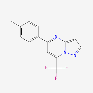 5-(4-methylphenyl)-7-(trifluoromethyl)pyrazolo[1,5-a]pyrimidine