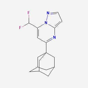 5-(1-adamantyl)-7-(difluoromethyl)pyrazolo[1,5-a]pyrimidine