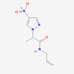 N~1~-ALLYL-2-(4-NITRO-1H-PYRAZOL-1-YL)PROPANAMIDE