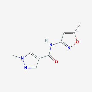 1-methyl-N-(5-methyl-3-isoxazolyl)-1H-pyrazole-4-carboxamide