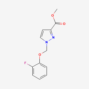 methyl 1-[(2-fluorophenoxy)methyl]-1H-pyrazole-3-carboxylate