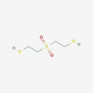 molecular formula C4H10O2S3 B043482 Bis(2-mercaptoethyl)sulfone CAS No. 145626-87-5