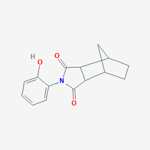 molecular formula C15H15NO3 B434834 2-(2-hydroxyphenyl)hexahydro-1H-4,7-methanoisoindole-1,3(2H)-dione CAS No. 474377-34-9
