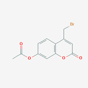 molecular formula C12H9BrO4 B043489 4-溴甲基-7-乙酰氧基香豆素 CAS No. 2747-04-8