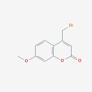 molecular formula C11H9BrO3 B043491 4-溴甲基-7-甲氧基香豆素 CAS No. 35231-44-8