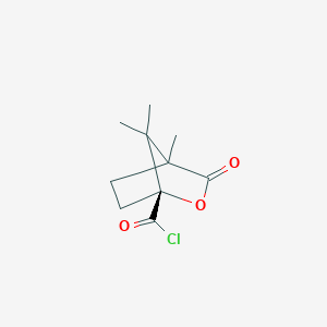 molecular formula C₁₀H₁₃ClO₃ B043498 (1S)-(-)-樟脑酸氯 CAS No. 39637-74-6