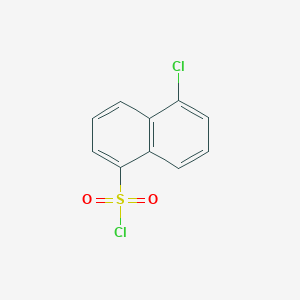 molecular formula C10H6Cl2O2S B043529 5-氯萘-1-磺酰氯 CAS No. 6291-07-2