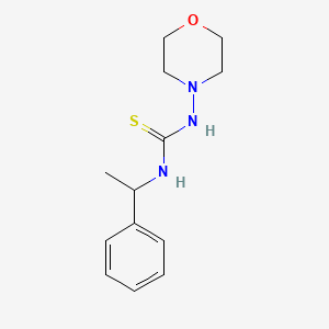 1-Morpholin-4-yl-3-(1-phenylethyl)thiourea