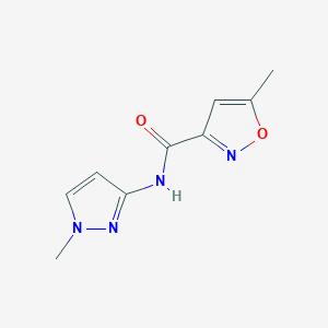 5-methyl-N-(1-methyl-1H-pyrazol-3-yl)-3-isoxazolecarboxamide