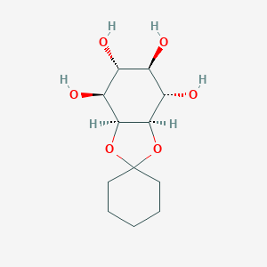 molecular formula C12H20O6 B043559 1,2-O-环己亚甲基-肌醇 CAS No. 6763-47-9