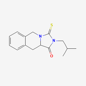 2-isobutyl-3-thioxo-2,3,10,10a-tetrahydroimidazo[1,5-b]isoquinolin-1(5H)-one