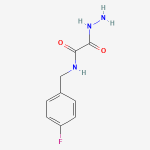 N-(4-fluorobenzyl)-2-hydrazinyl-2-oxoacetamide