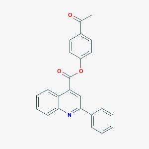 4-Acetylphenyl 2-phenylquinoline-4-carboxylate