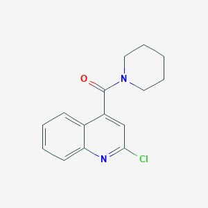 2-Chloro-4-(1-piperidinylcarbonyl)quinoline