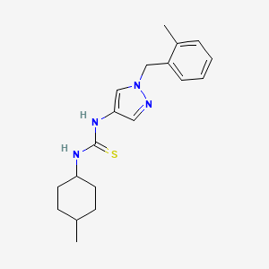 N-[1-(2-methylbenzyl)-1H-pyrazol-4-yl]-N'-(4-methylcyclohexyl)thiourea