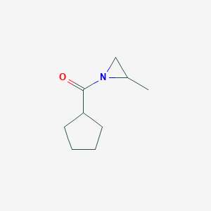 B043585 Cyclopentyl(2-methylaziridin-1-yl)methanone CAS No. 116706-94-6