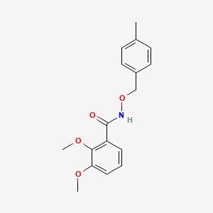 2,3-dimethoxy-N-[(4-methylbenzyl)oxy]benzamide