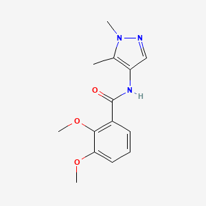 N-(1,5-dimethyl-1H-pyrazol-4-yl)-2,3-dimethoxybenzamide