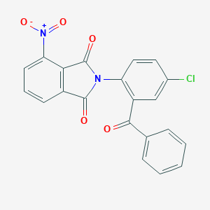 2-(2-Benzoyl-4-chlorophenyl)-4-nitroisoindole-1,3-dione