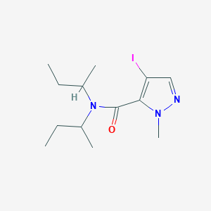 N,N-di-sec-butyl-4-iodo-1-methyl-1H-pyrazole-5-carboxamide