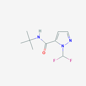 N-(tert-butyl)-1-(difluoromethyl)-1H-pyrazole-5-carboxamide