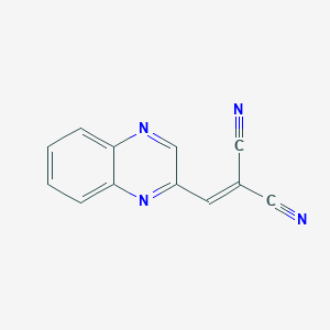 (Quinoxalin-2-ylmethylidene)propanedinitrile