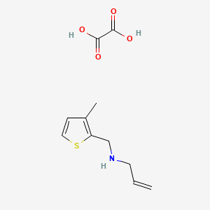 molecular formula C11H15NO4S B4360310 N-[(3-Methylthien-2-YL)methyl]prop-2-EN-1-amine 