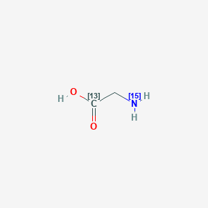 B043606 Glycine-1-13C,15N CAS No. 112898-03-0