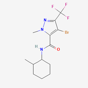 4-BROMO-1-METHYL-N~5~-(2-METHYLCYCLOHEXYL)-3-(TRIFLUOROMETHYL)-1H-PYRAZOLE-5-CARBOXAMIDE